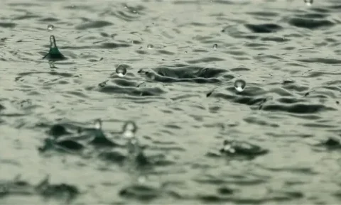 Droplets on water